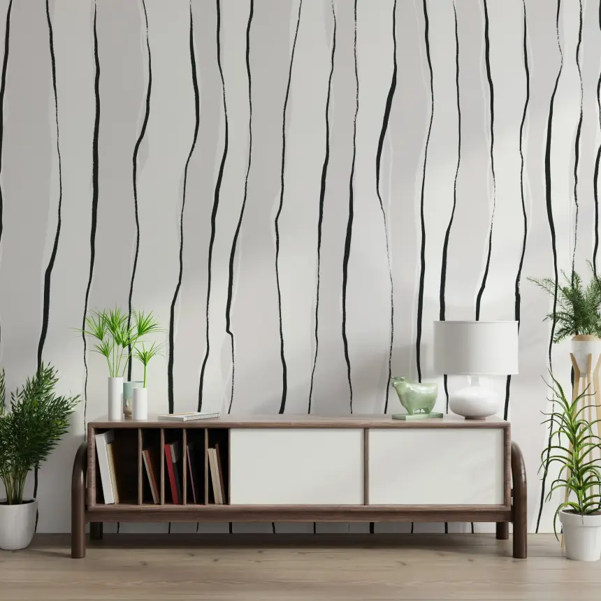 Ink Flow Wall Mural - 2312227