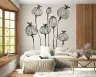 Abstract Ink Pods Modern Wall Mural 8