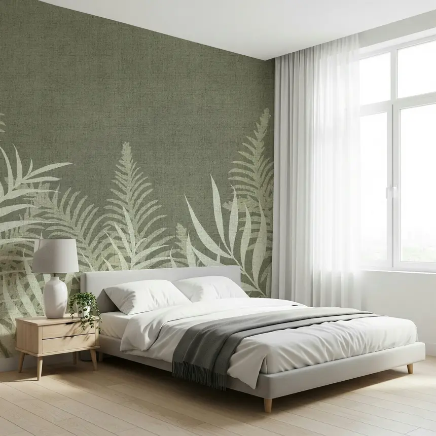 Into the Jungle Sage Wall Mural