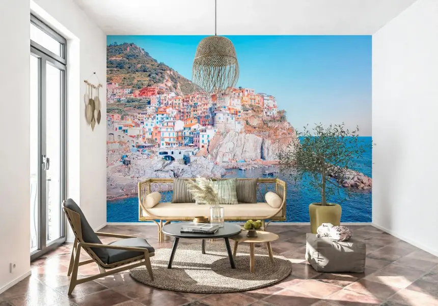 Italian Village Wall Mural