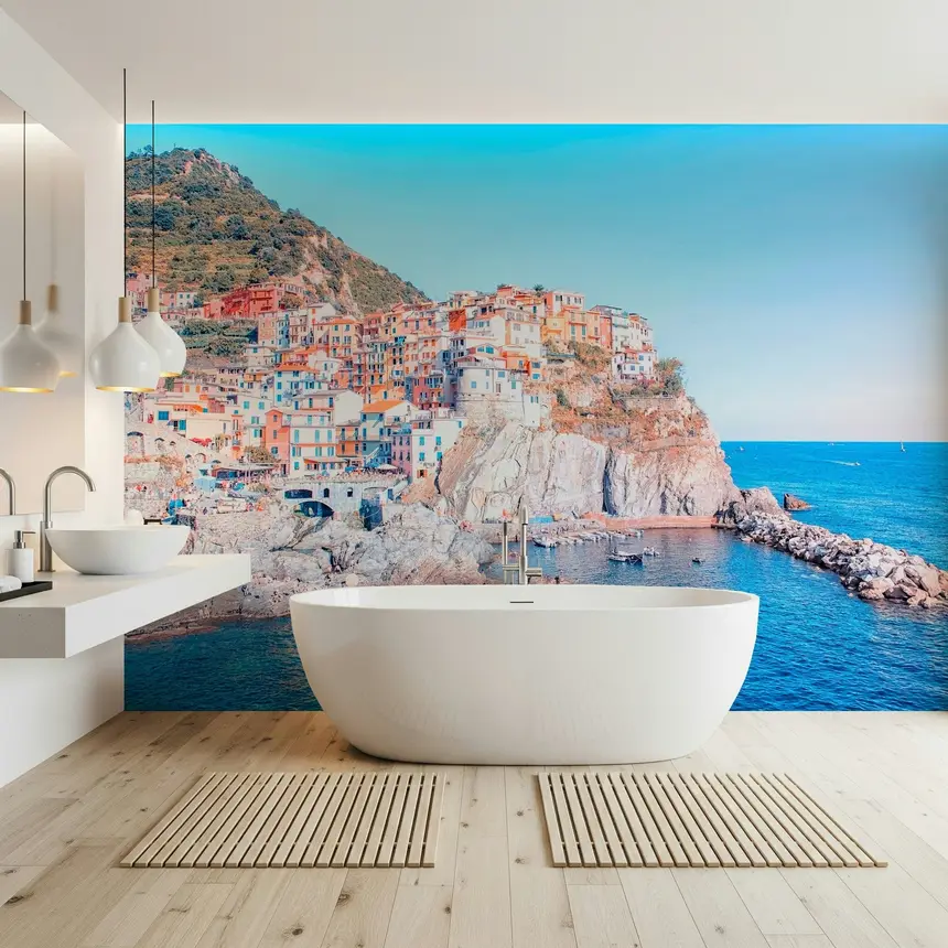 Italian Village Wall Mural