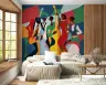 Modern Abstract Jazz Band Wall Mural 8