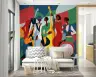 Modern Abstract Jazz Band Wall Mural 6