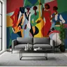 Modern Abstract Jazz Band Wall Mural 7