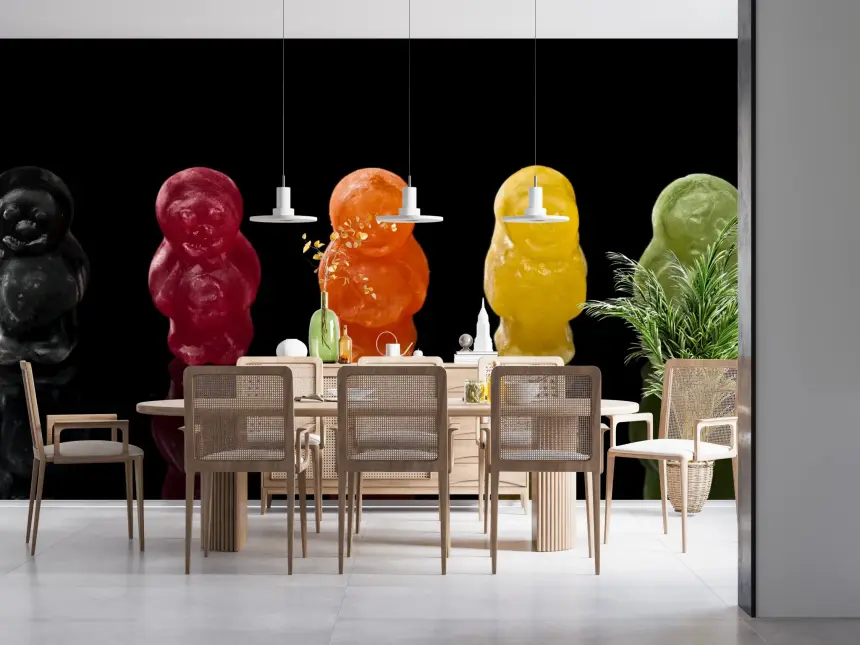 Jelly Babies Wall Mural