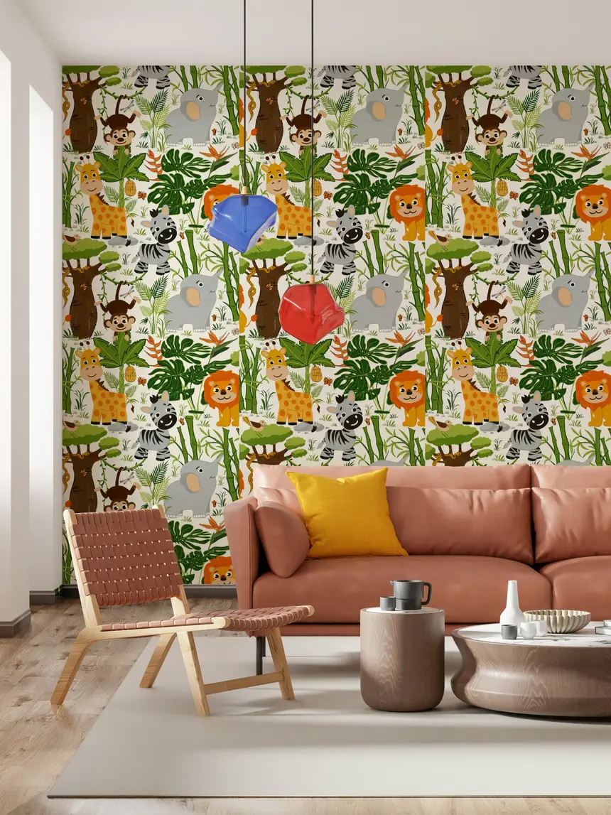 Jungle Friends Adventure Wallpaper