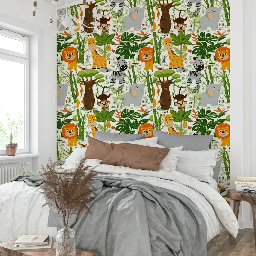 Jungle Friends Adventure Wallpaper