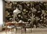 Elegant Tropical Monkey and Botanical Wallpaper 6