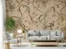 Playful Monkeys Tropical Foliage Wallpaper 7