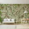 Playful Monkeys Tropical Jungle Vines Wall Mural 8