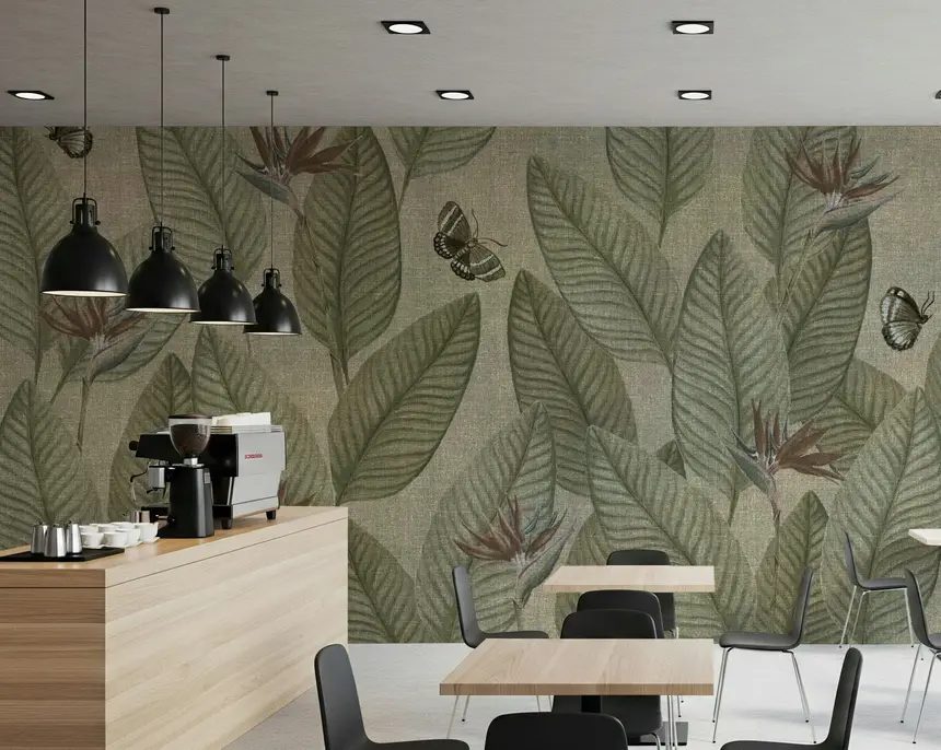 Jungle Life Antique Wall Mural