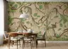 Whimsical Jungle Monkeys and Lush Vines Wall Mural 7