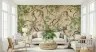 Whimsical Jungle Monkeys and Lush Vines Wall Mural 8