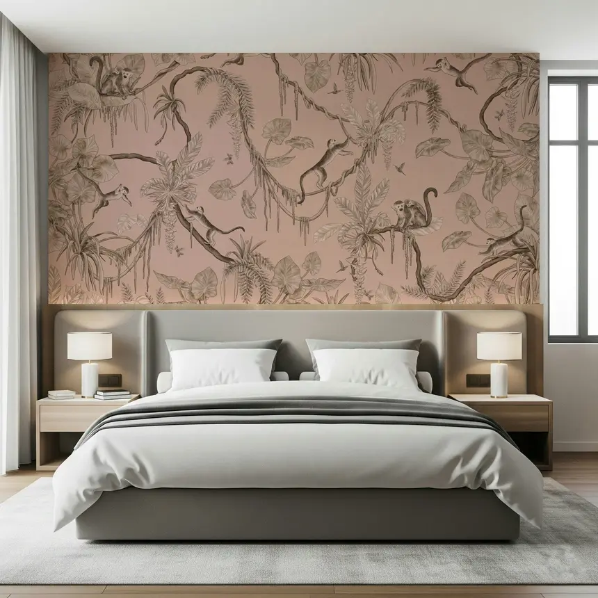 Jungle Serenade Wall Mural