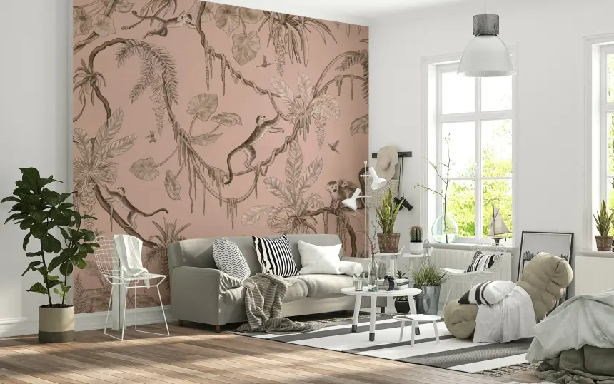 Jungle Serenade Wall Mural