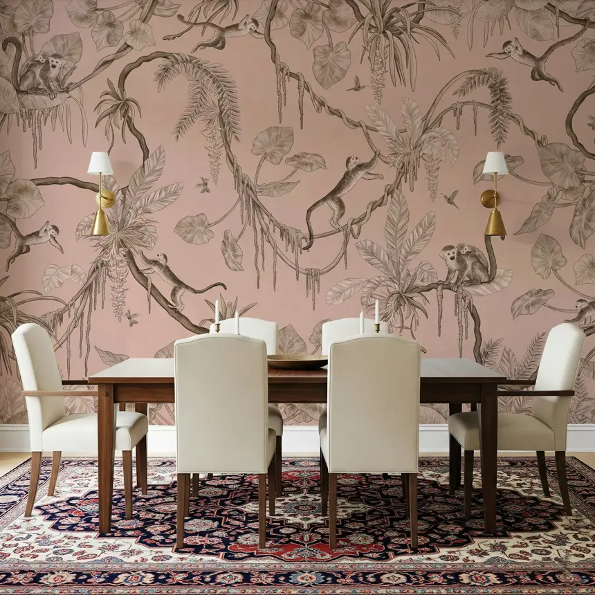 Jungle Serenade Wall Mural