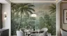 Tropical Jungle Mountain Vista Wall Mural 6