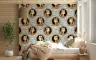 Quirky Cat with Pearl Earring and Fish Wallpaper 7