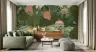 Traditional Indian Krishna Leela Forest Wall Mural 6