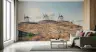 Spanish Windmills Hillside Scenic Wall Mural 8