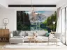 Majestic Alpine Lake Forest Wall Mural 7