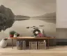Tranquil Lake and Forest Reflection Wall Mural 6