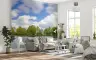 Serene Lakeside Trees Wall Mural 6