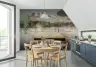 Tranquil Lake Dock with Invigorating Splash Wall Mural 7