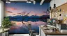 Iconic Wanaka Tree Lake Sunset Wall Mural 7