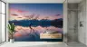 Iconic Wanaka Tree Lake Sunset Wall Mural 6