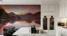 Dramatic Mountain Lake Sunset Wall Mural 6