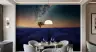 Starry Night Lavender Field Scenic Wall Mural 8