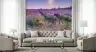 Sunrise Lavender Field Bicycle Wall Mural 8