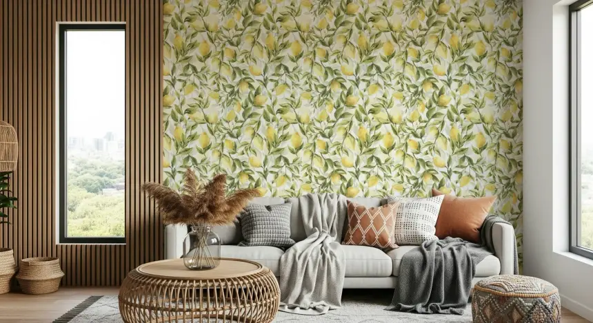 Lemon Grove Dreams Wallpaper