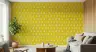 Vibrant Lime Geometric Rhombus Wallpaper 7