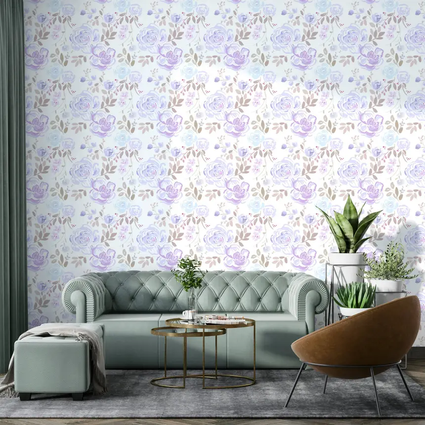 Lilac Bloom Serenity Wallpaper