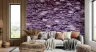 Captivating Lilac Water Lily Pond Wall Mural 6