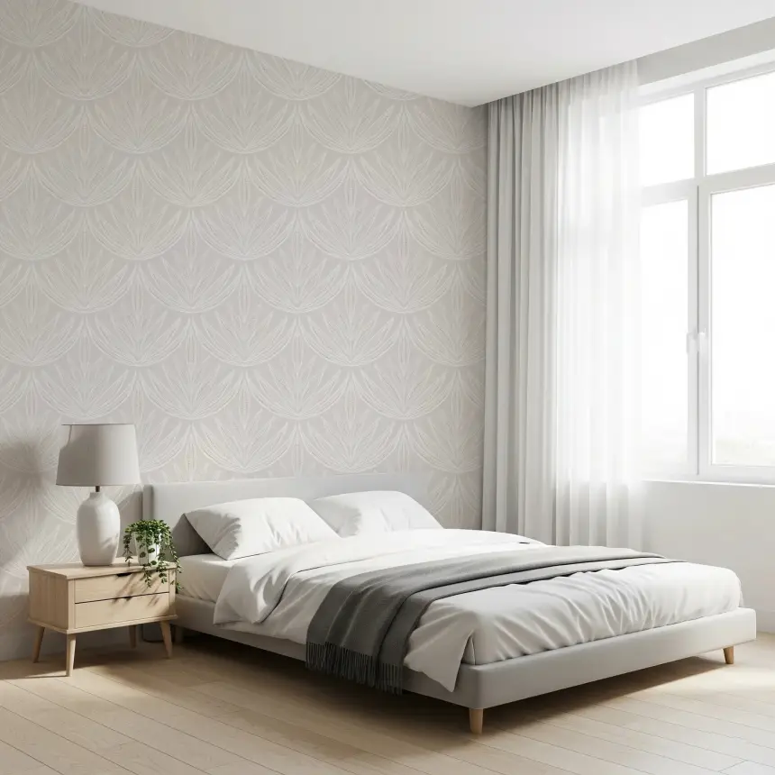 Linear Botanicals Wallpaper