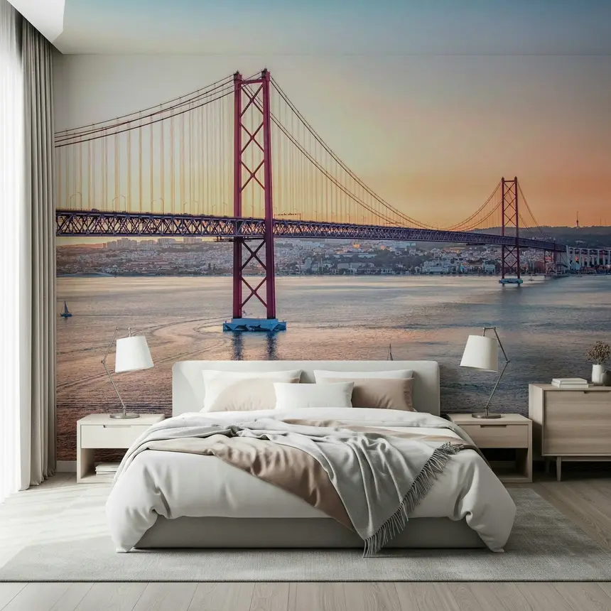 Lisbon's Light Wall Mural