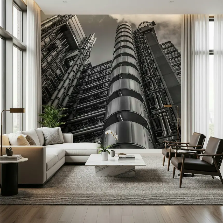 Lloyds Building Wall Mural