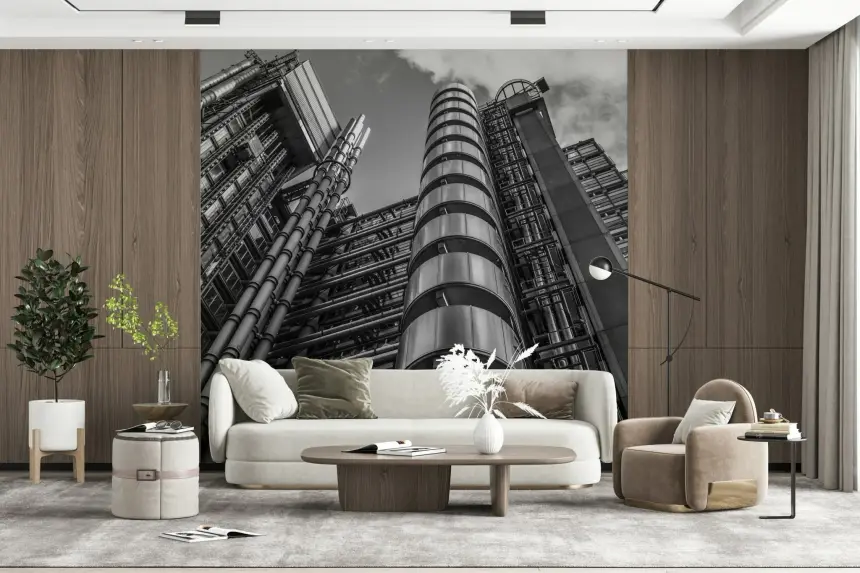 Lloyds Building Wall Mural