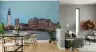 Urban Twilight Cityscape Wall Mural 8