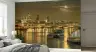 Illuminated London Cityscape River Thames Wall Mural 8
