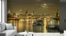 Illuminated London Cityscape River Thames Wall Mural 7