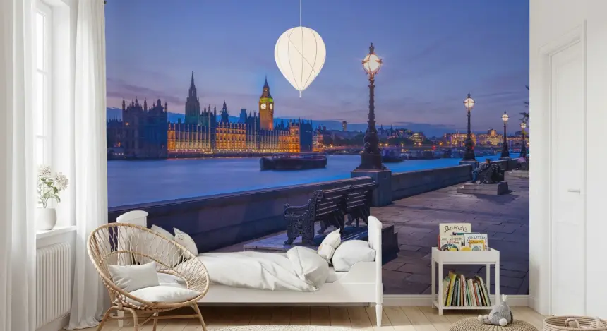 London Twilight Wall Mural