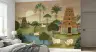 Idyllic Sacred Indian Landscape with Gopuram Temples Wall Mural 6
