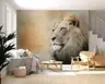 Regal Lion Portrait Wall Mural 8