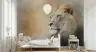 Regal Lion Portrait Wall Mural 7