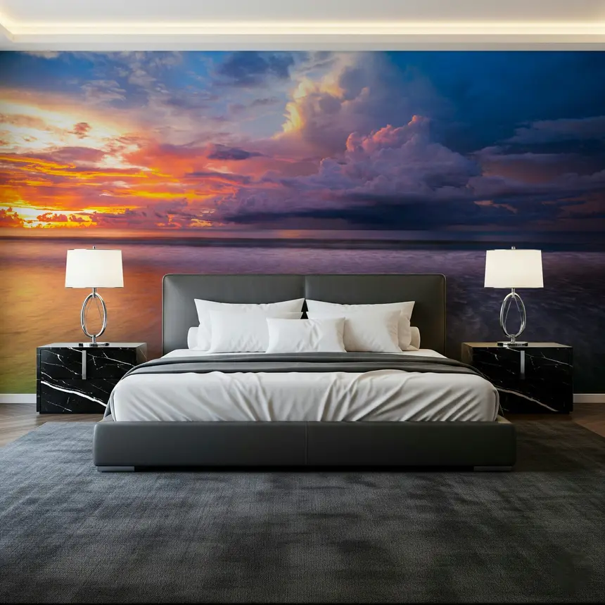 Malaysia Storm Clouds Wall Mural