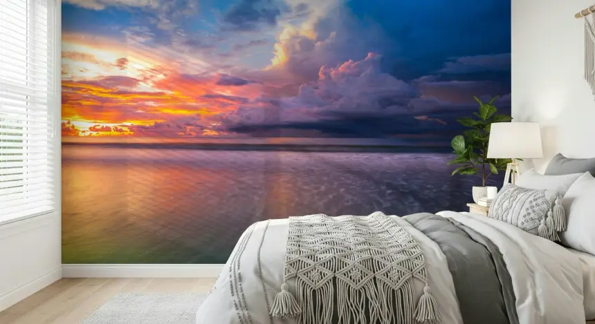 Malaysia Storm Clouds Wall Mural